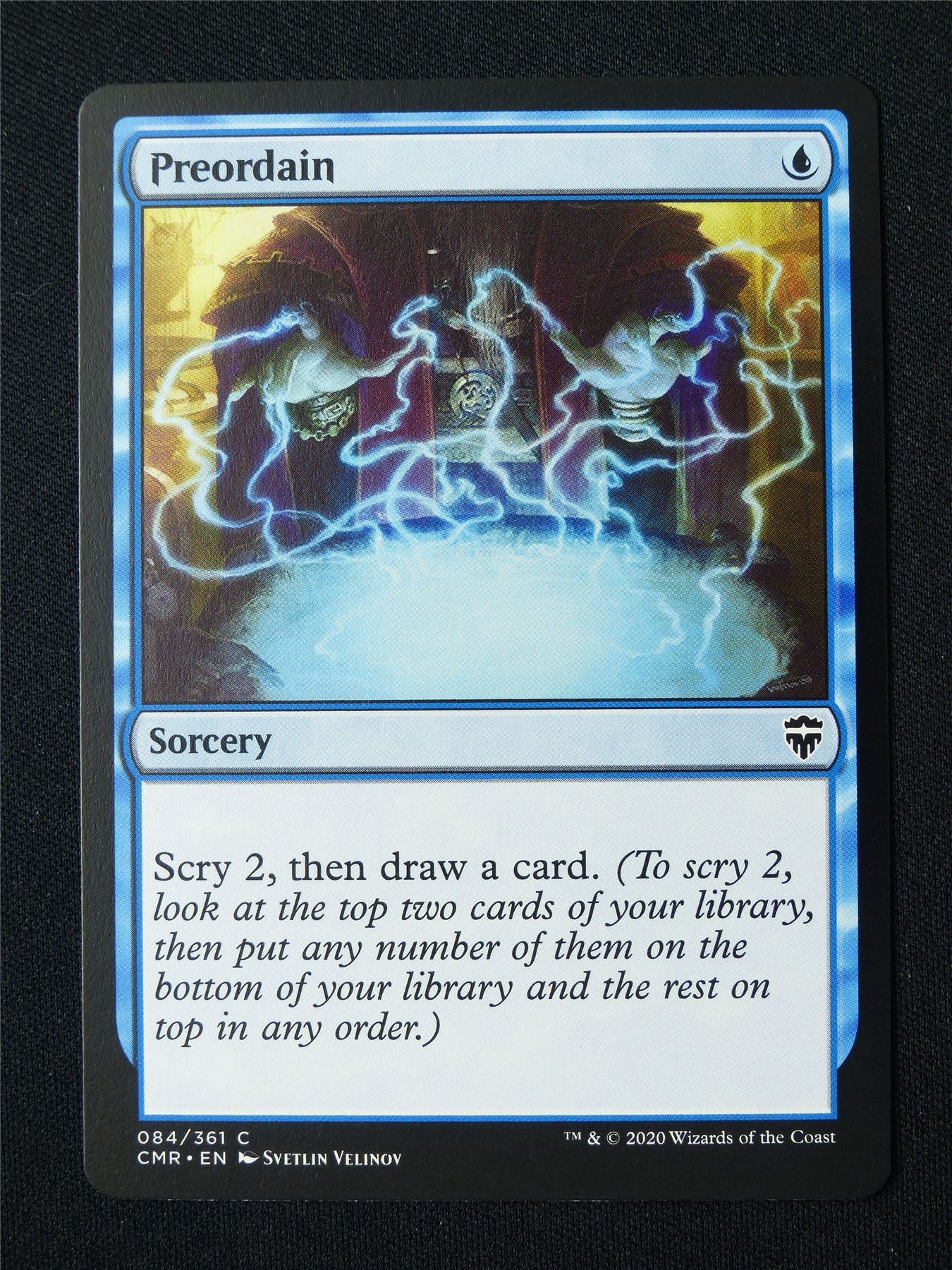 Preordain - CMR - Mtg Card #4UJ