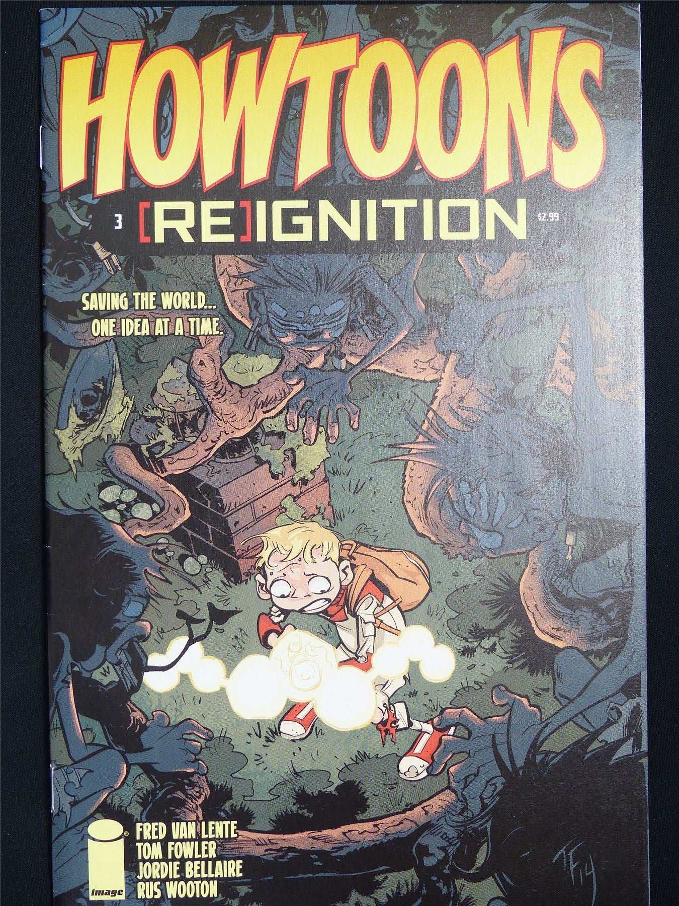 HOWTOONS Reignition #3 - Image Comic #1DM
