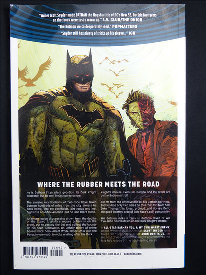 All-Star Batman vol 1: My Own Worst Enemy - DC Graphic Softback #4MJ