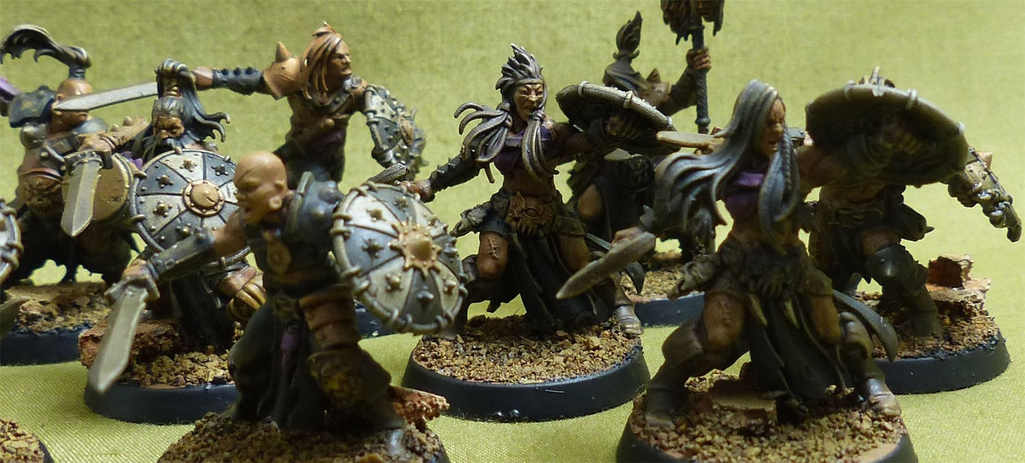 Darkoath Marauders painted - Slaves to Darkness - Warhammer AoS #17G