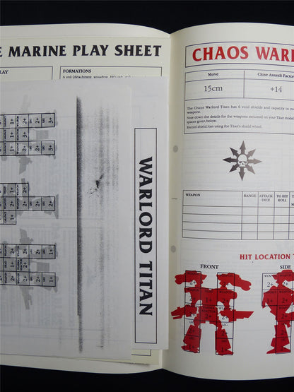 Epic Renegades Army Booklet - Warhammer Epic #1IG