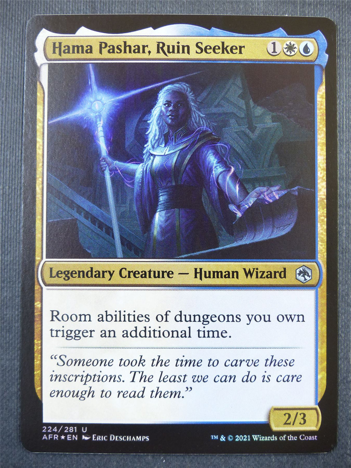 Hama Pashar Ruin Seeker Foil - Mtg Card #3M2