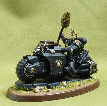 Chaplain on Bike painted - Chaos Space Marines - Warhammer 40K #1QG