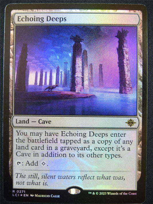 Echoing Deeps Foil - LCI - Mtg Card #625