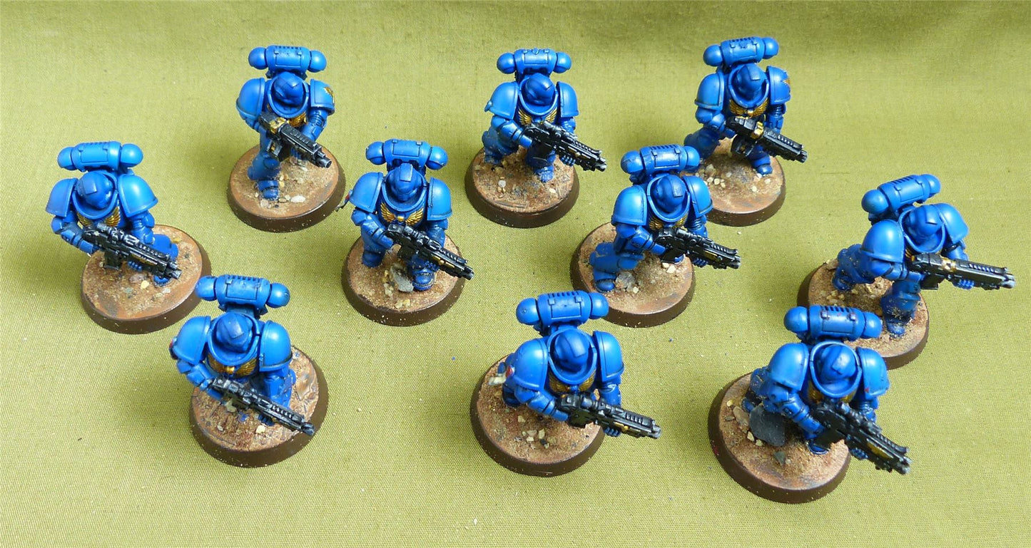 Intercessor Squad painted - Space Marines - Warhammer 40K #6UF
