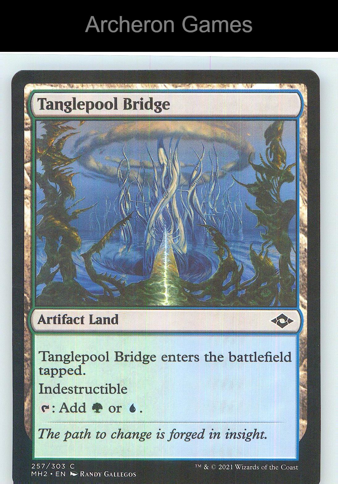 Tanglepool Bridge MH2 257 C MTG Card NM/EX+