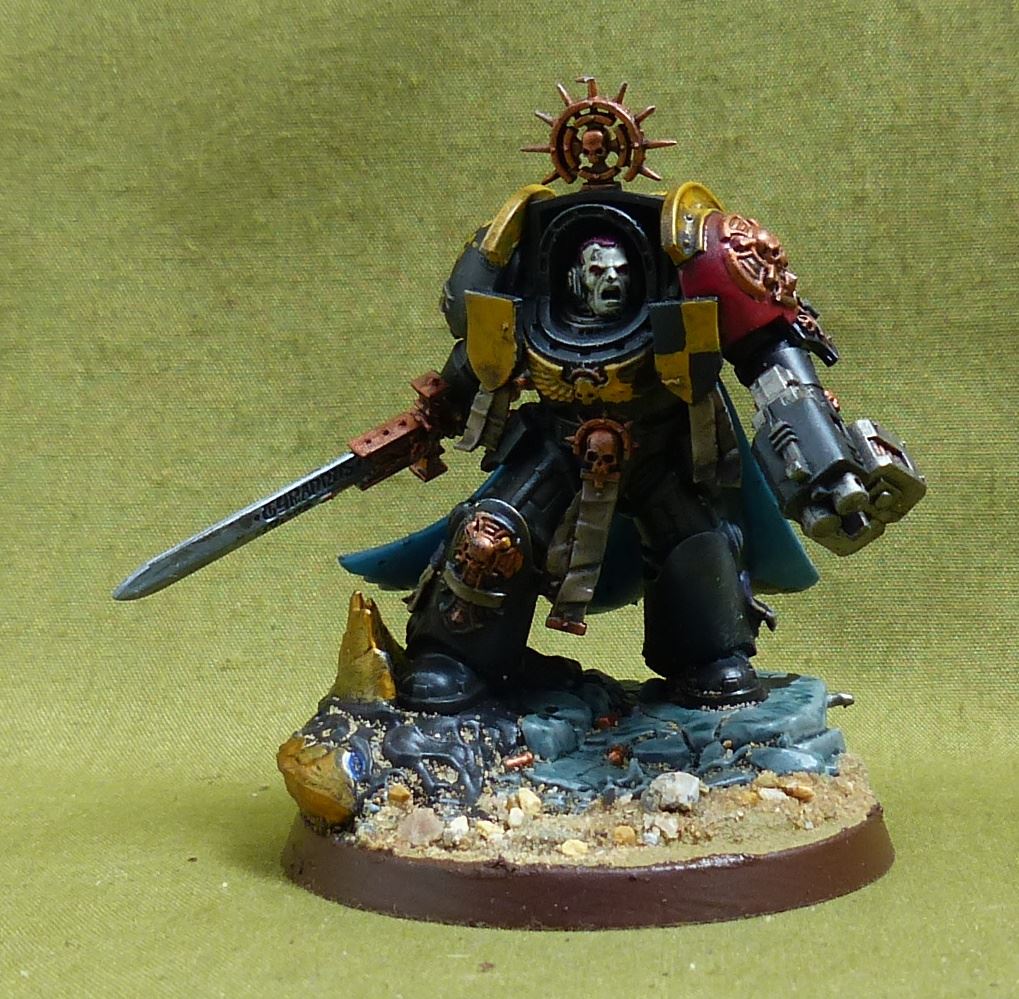 Captain in Terminator Armour painted - Space Marines - Warhammer 40K #5A7