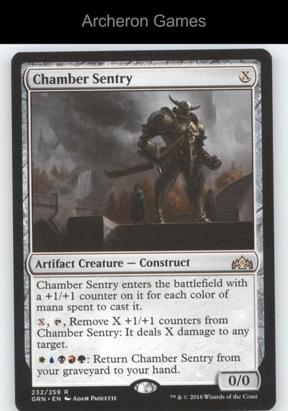 Chamber Sentry 232 R MTG Card Guilds of Ravnica