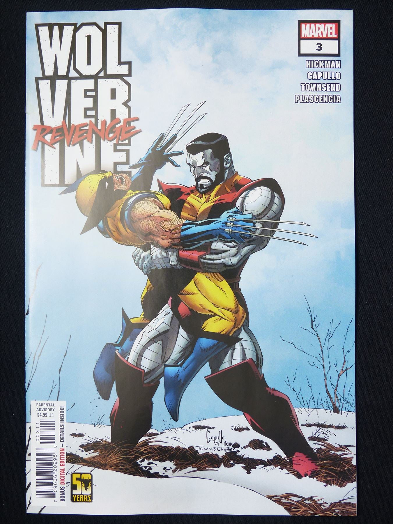 WOLVERINE: Revenge #3 - B&B Dec 2024 Marvel Comic #3KZ