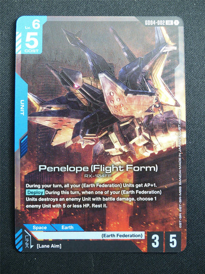 Penelope Flight Form GD04-002 LR Foil - Gundam Card #3JY