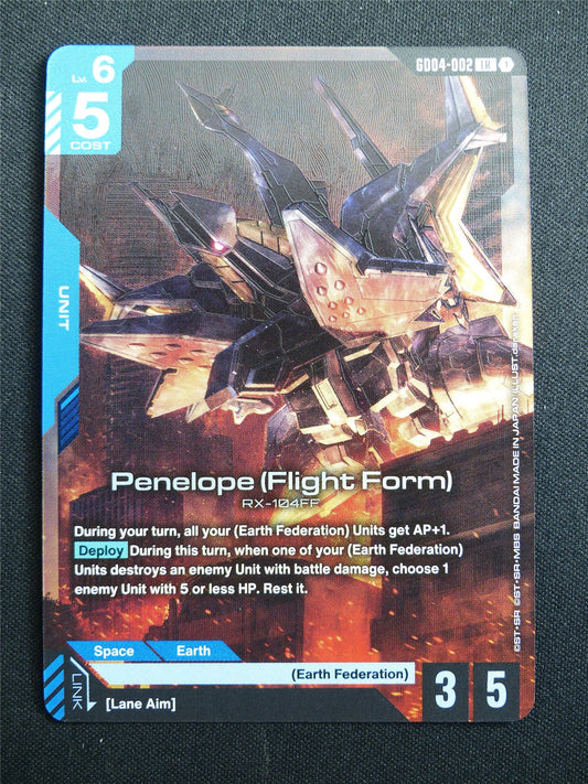 Penelope Flight Form GD04-002 LR Foil - Gundam Card #3JY
