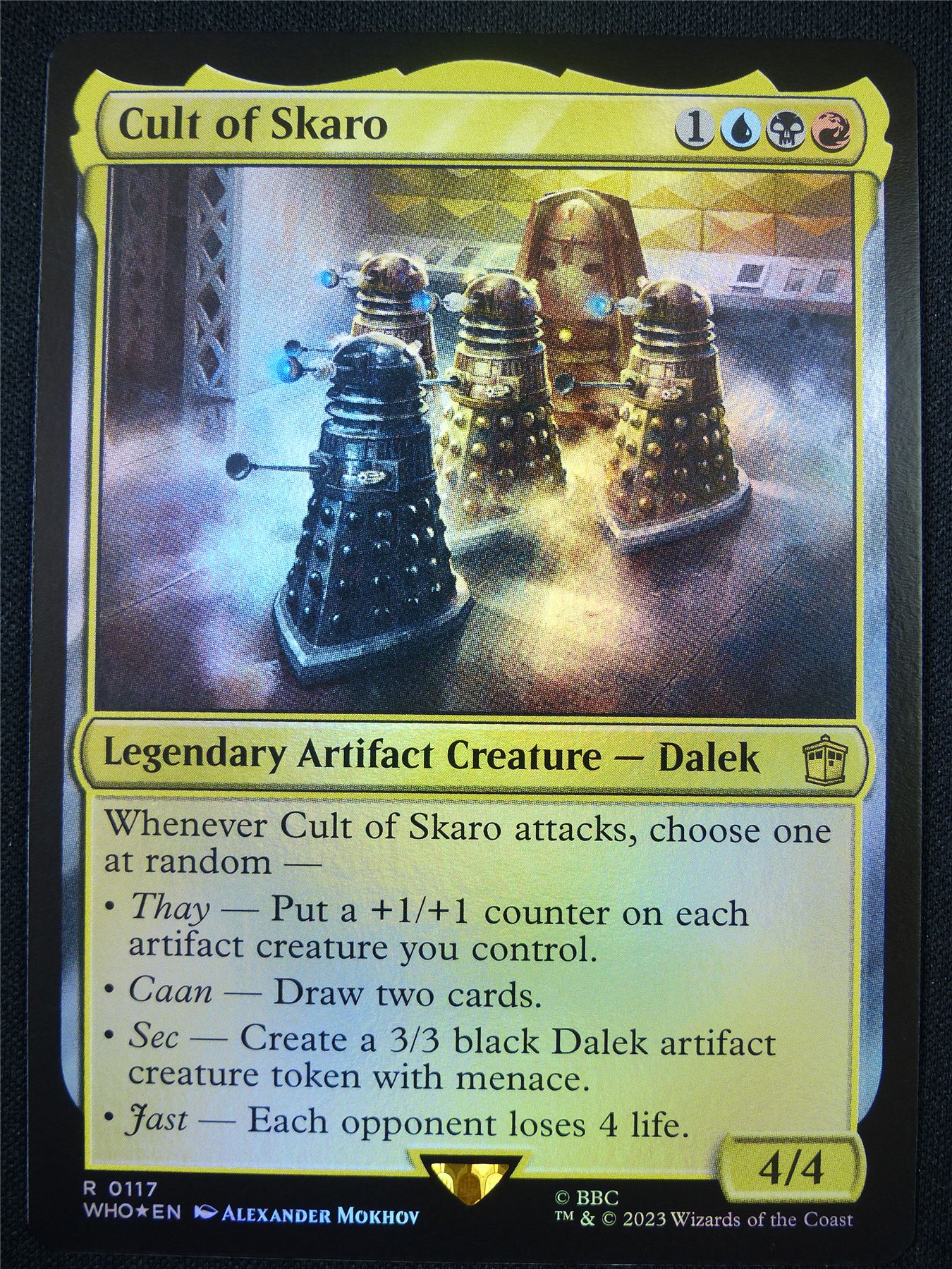 Cult of Skaro Foil - WHO - Mtg Card #GS