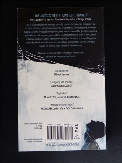 Ecko Rising - Titan Novel Book Softback #79