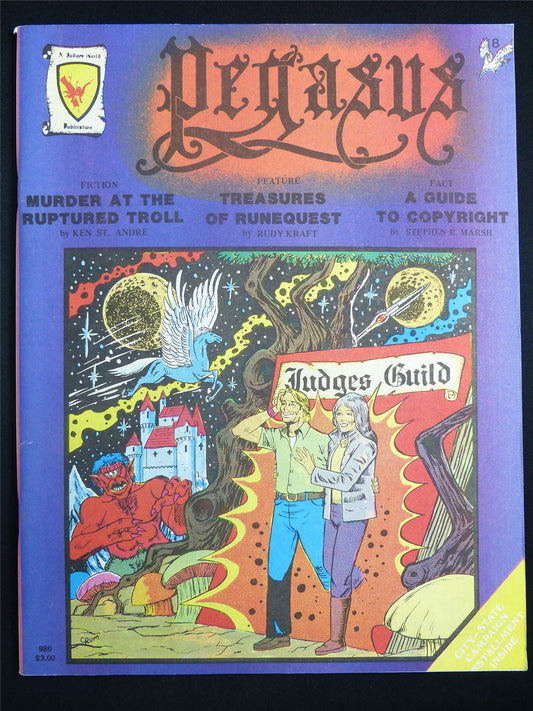 Pegasus: Murder at the Ruptured Troll -  Judges Guild Publications Booklet #2SU