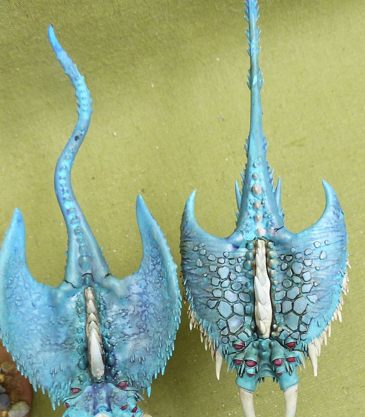 Screamers painted - Disciples of Tzeentch - Warhammer AoS #KJ