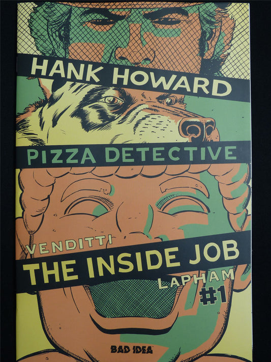 HANK Howard Pizza Detective: Inside Job #1 Cvr A - Jul 2026 Bad Idea Comic #20O