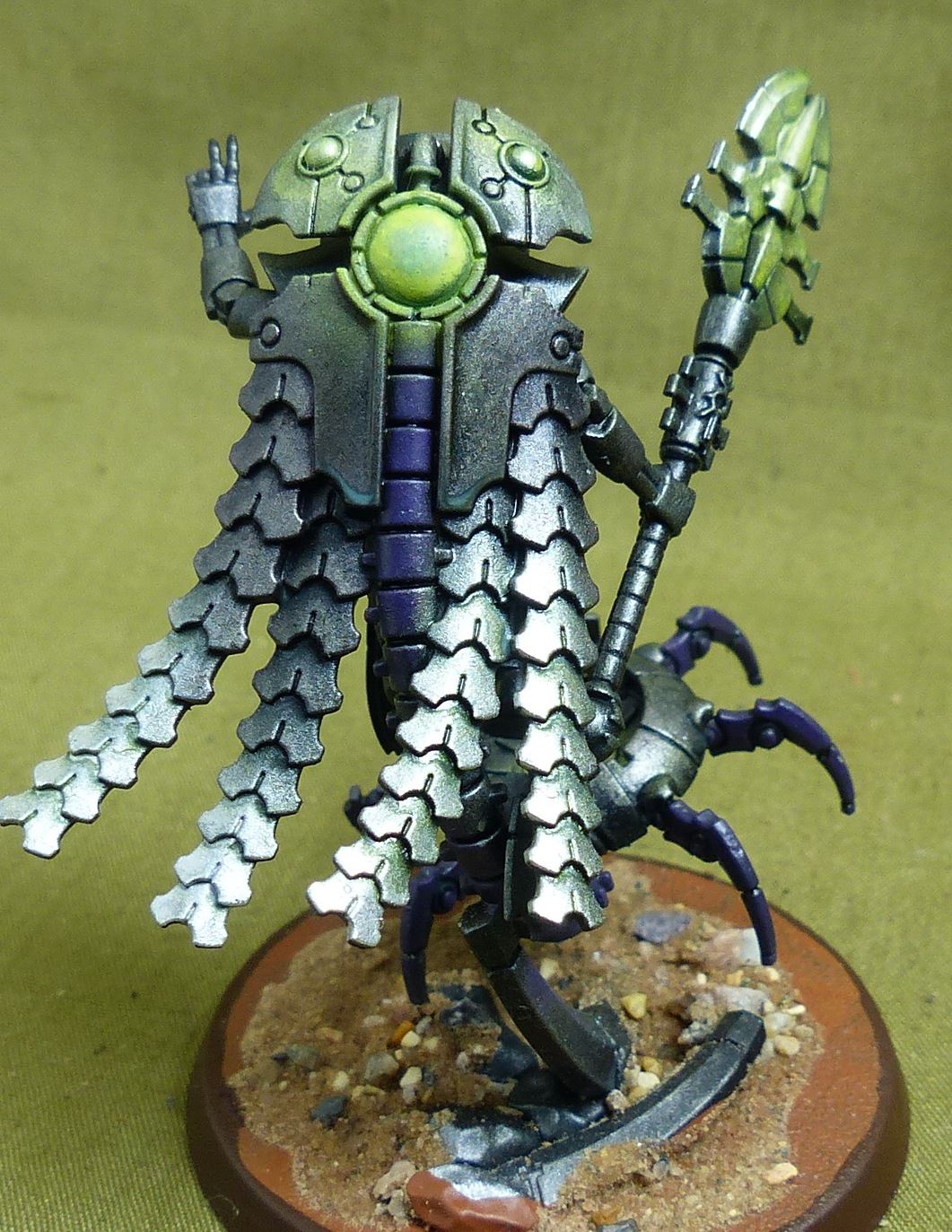 Cryptek painted - Necrons - Warhammer 40K #40B