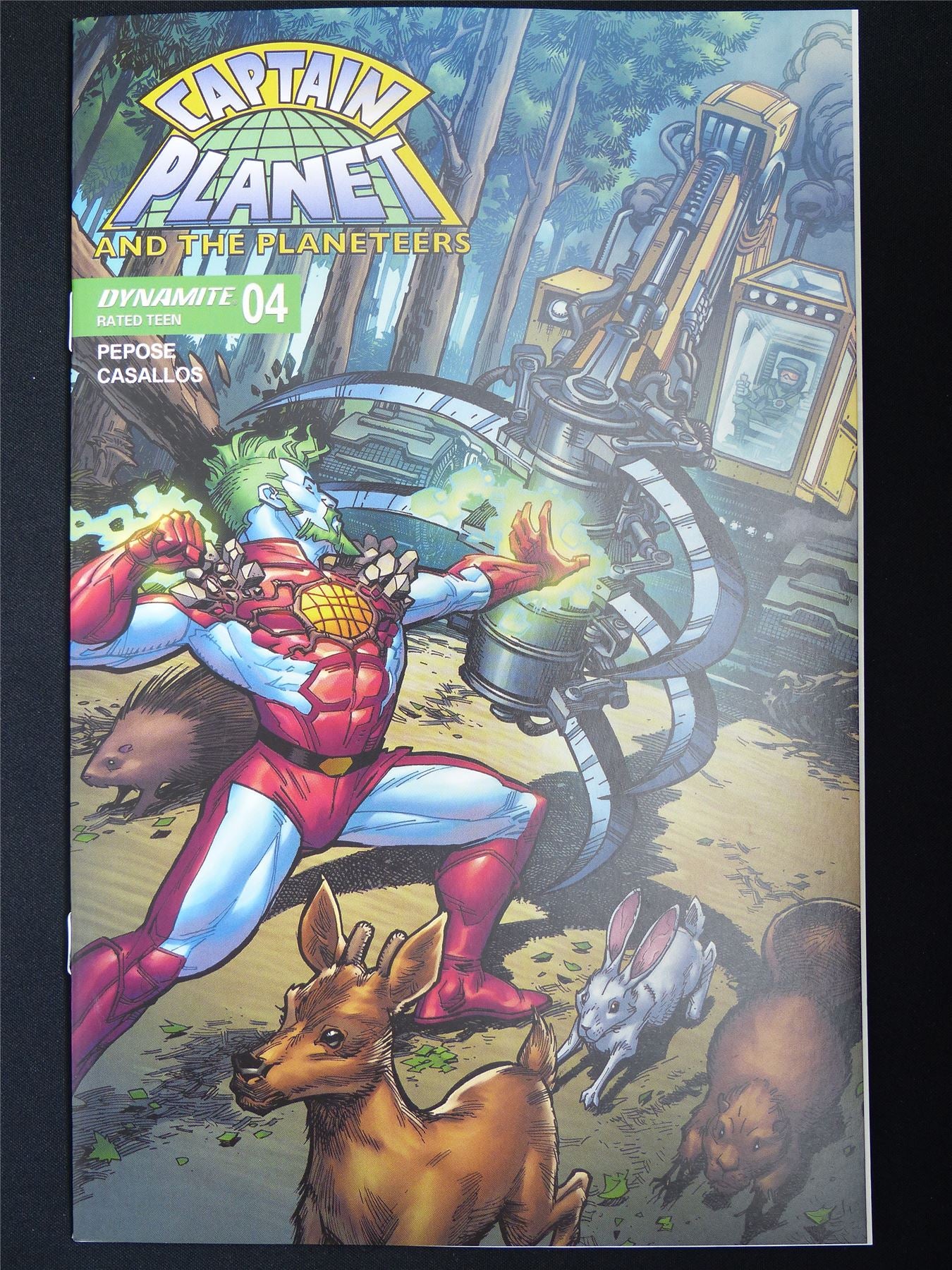 CAPTAIN Planet and the Planeteers #4 - Sep 2025 Dynamite Comic #3WG