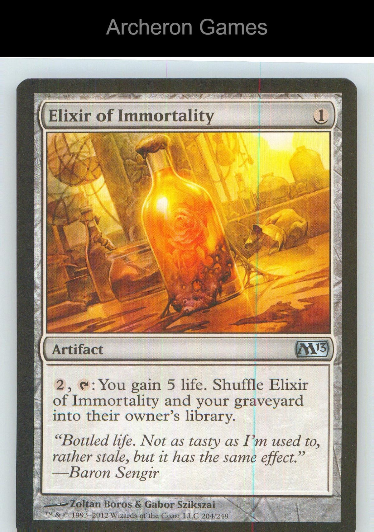 Elixir of Immortality M13 204 UC MTG Card NM/EX+