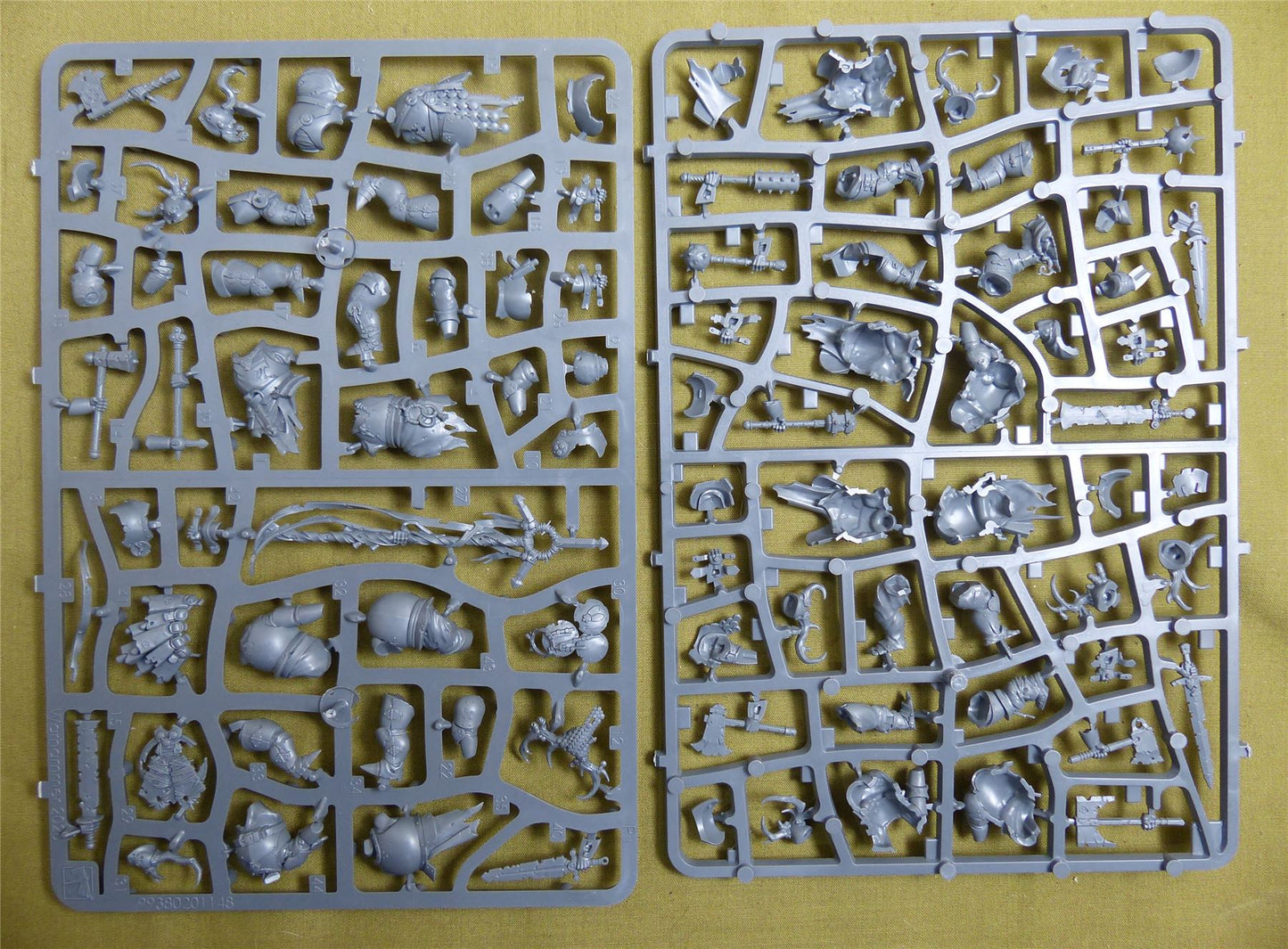 Rotswords complete sprue - Maggotkin of Nurgle - Warhammer AoS #2FG