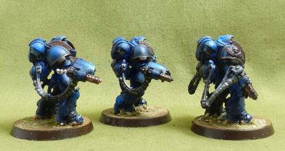 Aggressor Squad Painted - Ultramarines - Warhammer 40K #24T