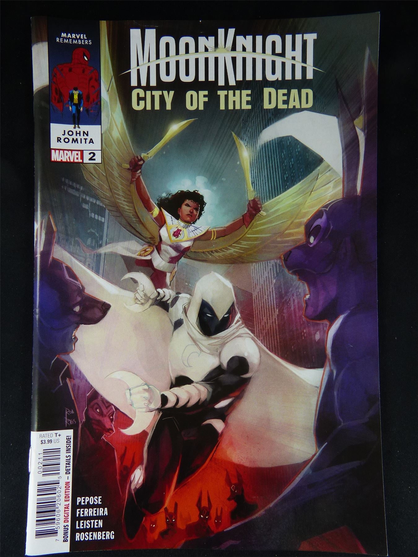 MOON Knight: City of the Dead #2 - Marvel Comic #33W