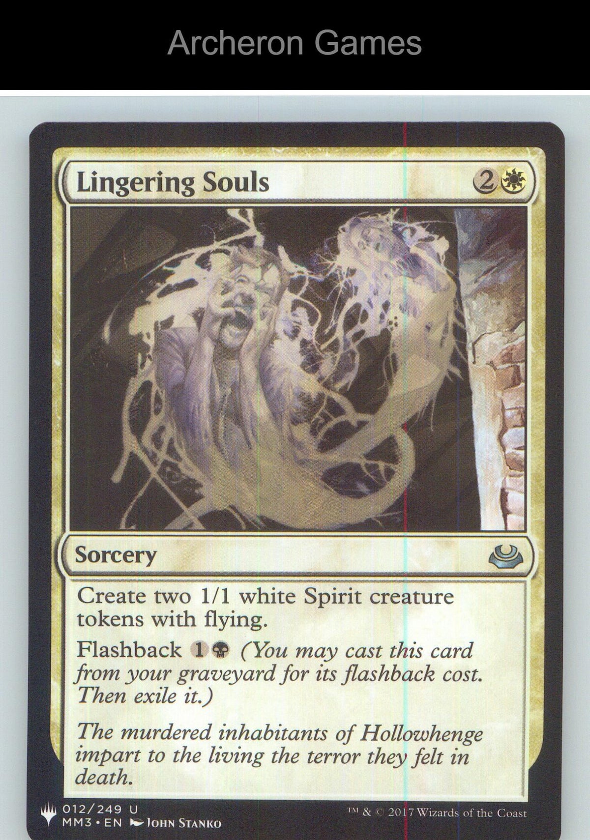 Lingering Souls MM3 12 UC MTG Card NM/EX+