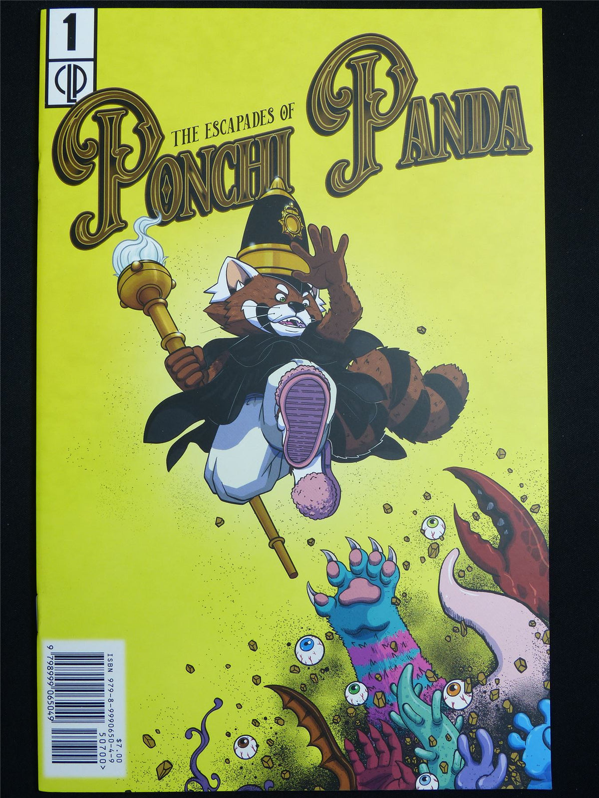 The ESCAPADES of Ponchi Panda #1 Cvr A - Aug 2026 Cosmic Lion Comic #3HD