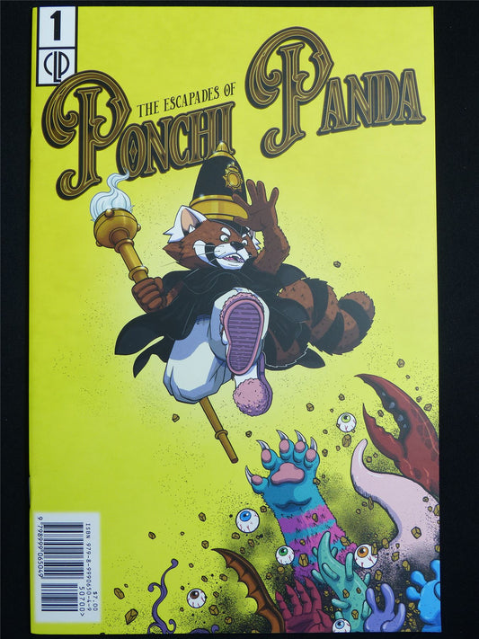 The ESCAPADES of Ponchi Panda #1 Cvr A - Aug 2026 Cosmic Lion Comic #3HD