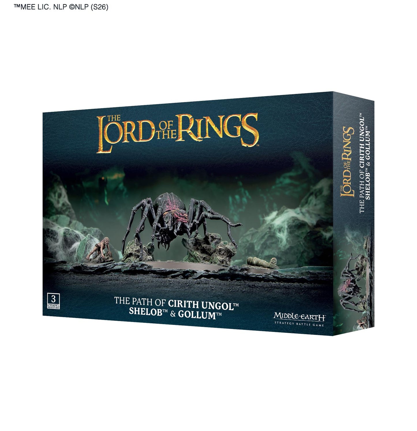 Shelob & Gollum - The Path of Cirith Ungol - Middle Earth Strategy Battle Game - Available from 31/01/2026