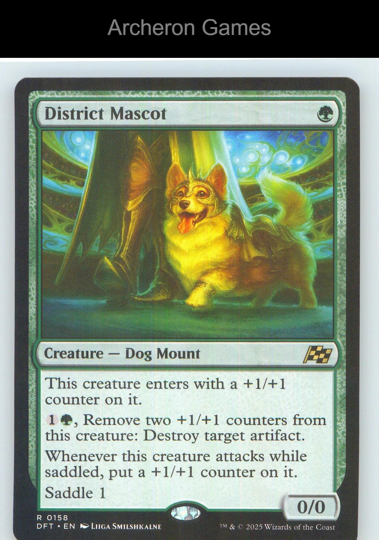 District Mascot DFT 158 R MTG Card NM/EX+