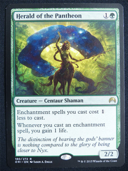 Herald of the Pantheon - ORI - Mtg Card #242