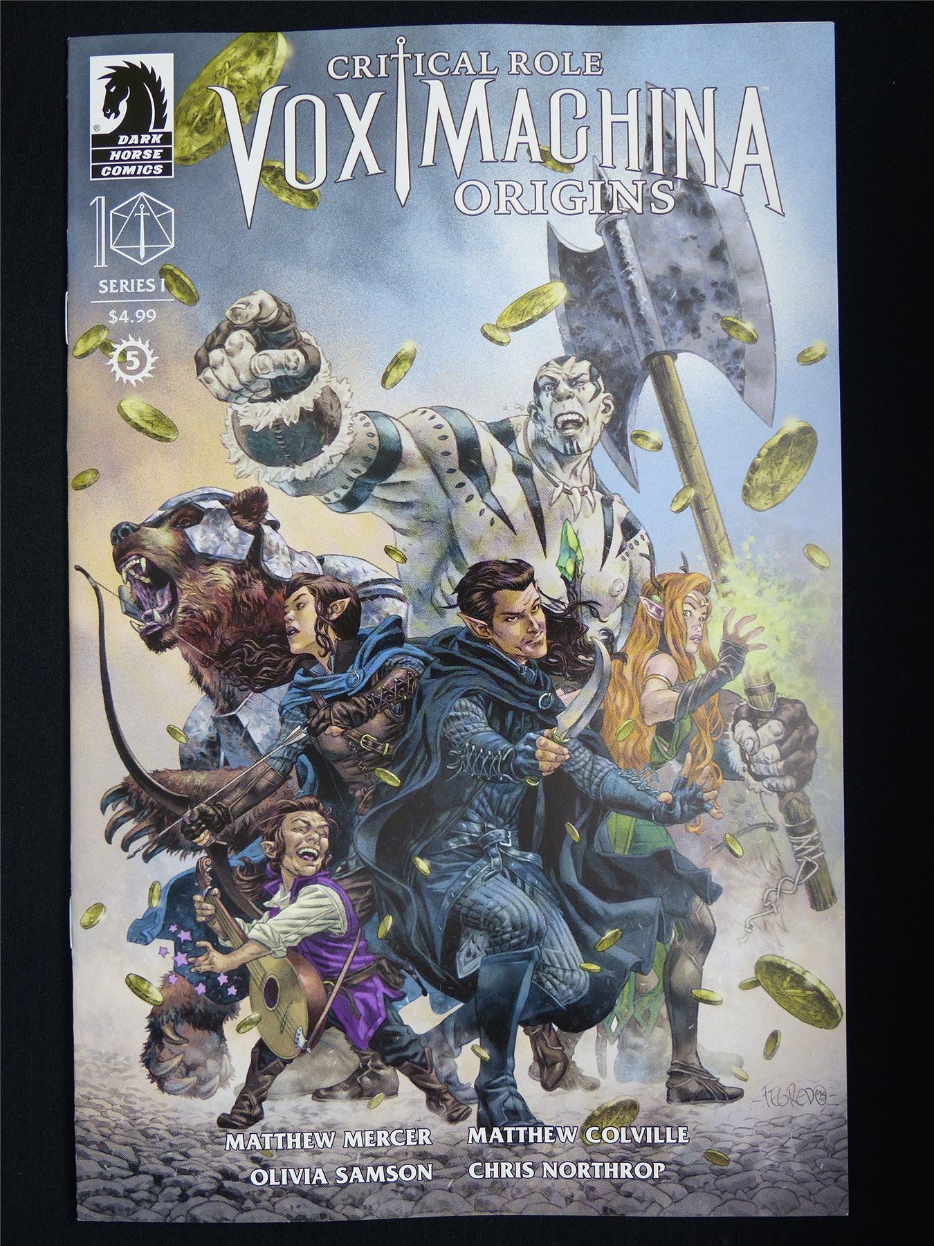 CRITICAL Role: Vox Machina Origins series 1 #5 - Oct 2025 Dark Horse Comic #5EO