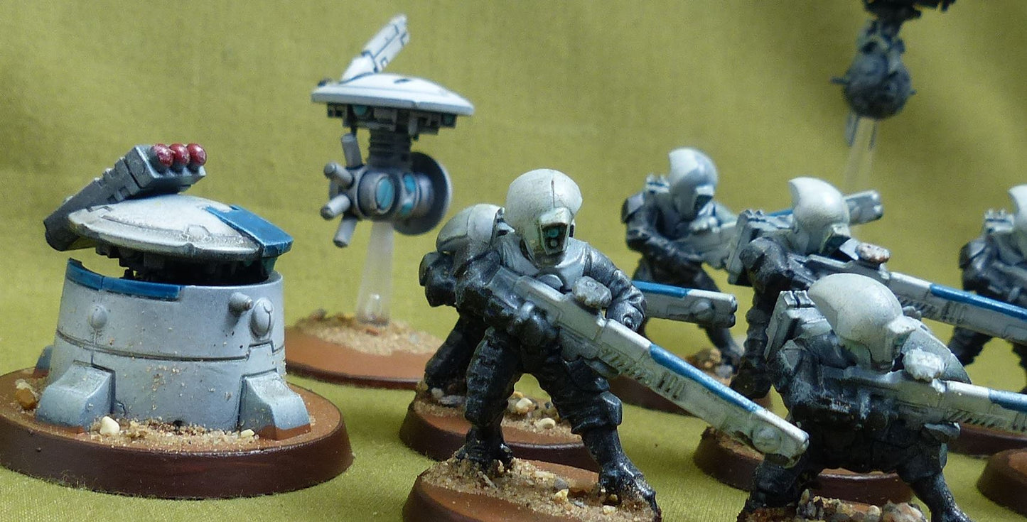 Fire Warriors Strike Team painted - Tau Empire - Warhammer 40K #2YY