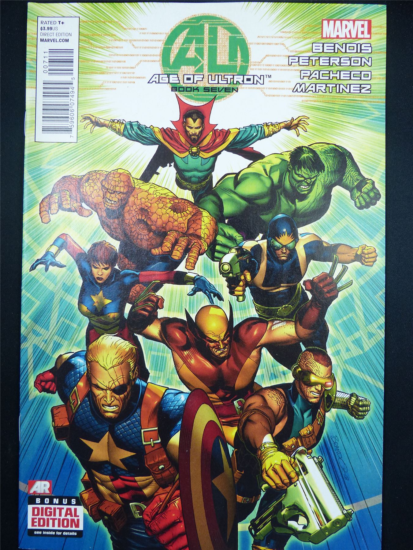 AGE of Ultron #7 - Marvel Comic #4W9