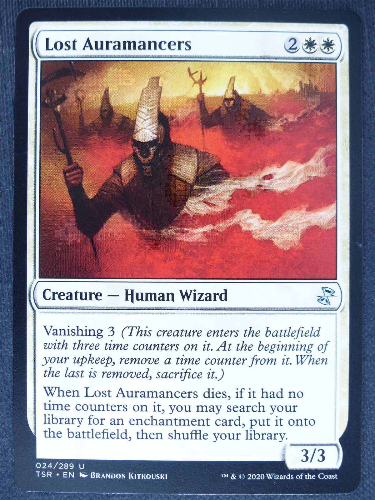 Lost Auramancers - Remastered - Mtg Magic Cards #RY