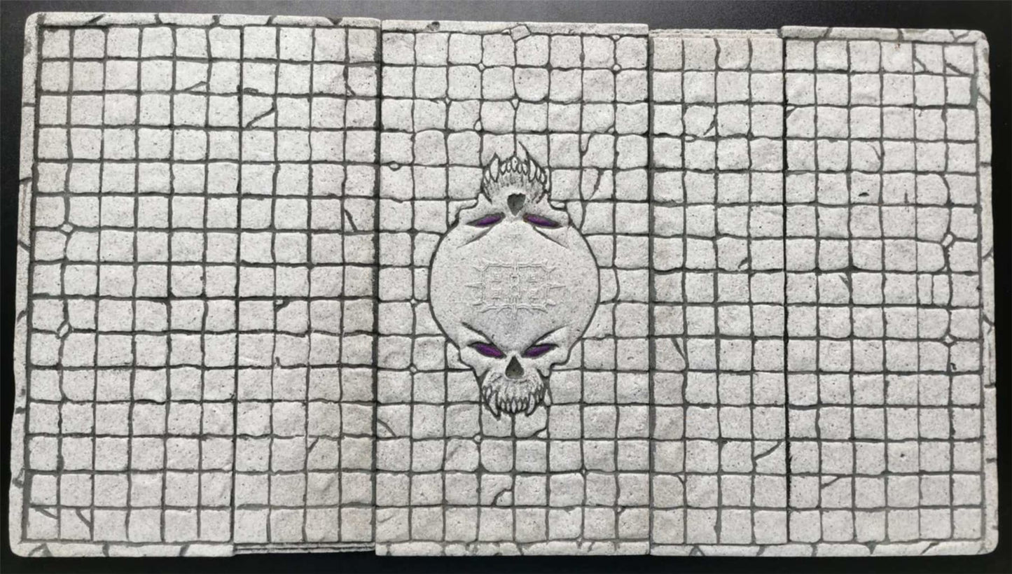 Foam Undead Pitch - Warhammer Blood Bowl #2X6