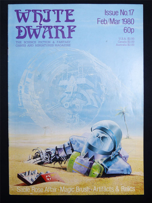 Vintage White Dwarf #17 OOP 1980 - Warhammer Magazine #KG