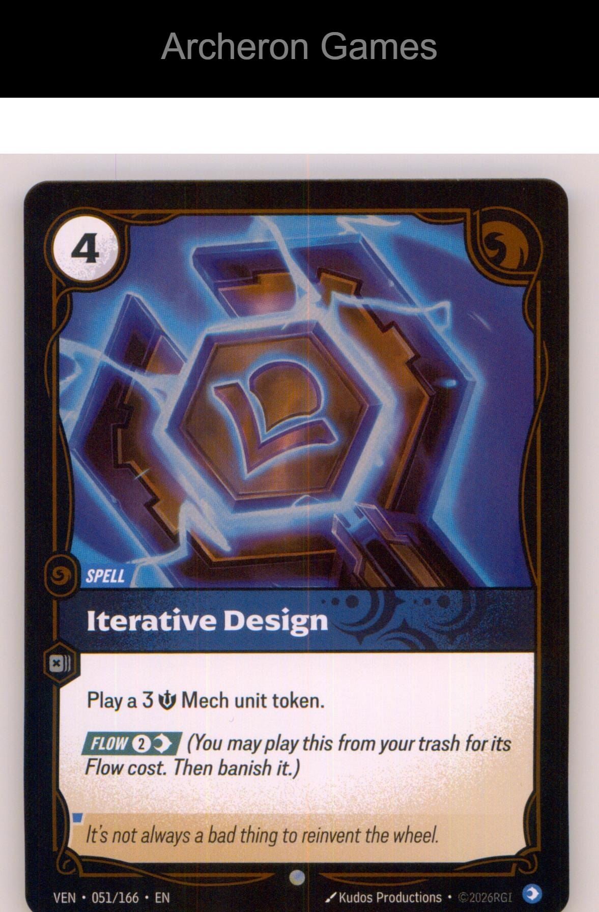 Iterative Design VEN 051/166 C Vendetta Riftbound Card