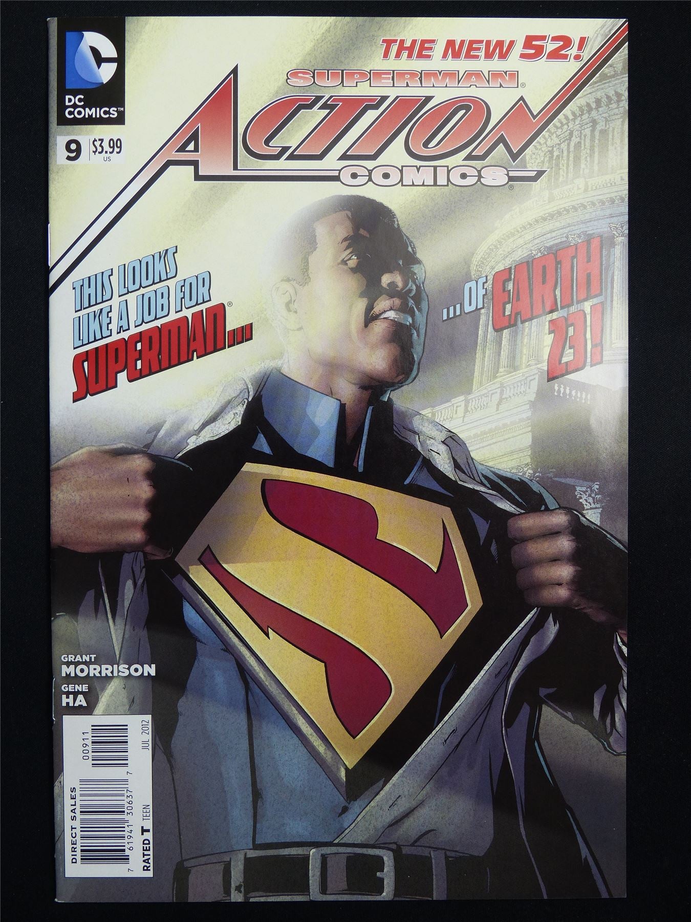 SUPERMAN: Action Comics #9 new 52! - DC Comic #3C6