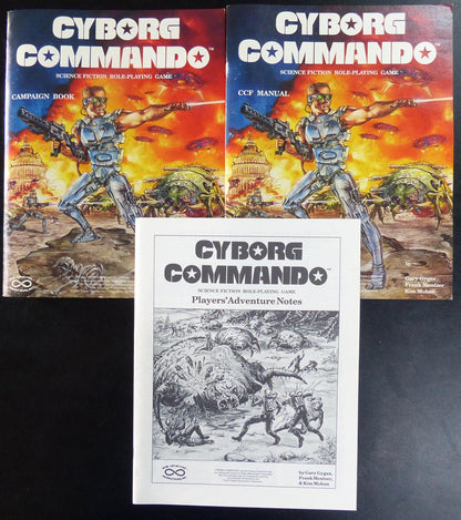 Cyborg Commando Sci-Fi Roleplaying Game OOP #1XZ