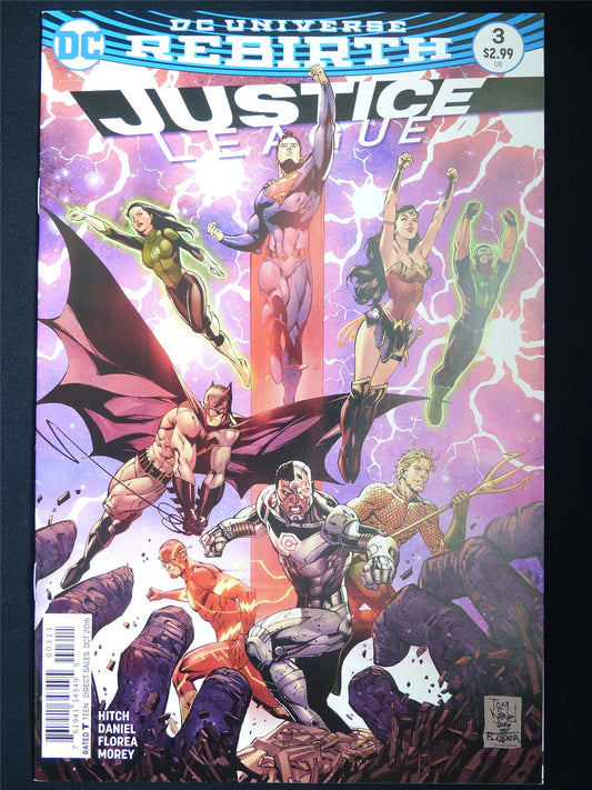 JUSTICE League #3 Rebirth - DC Comic #68I