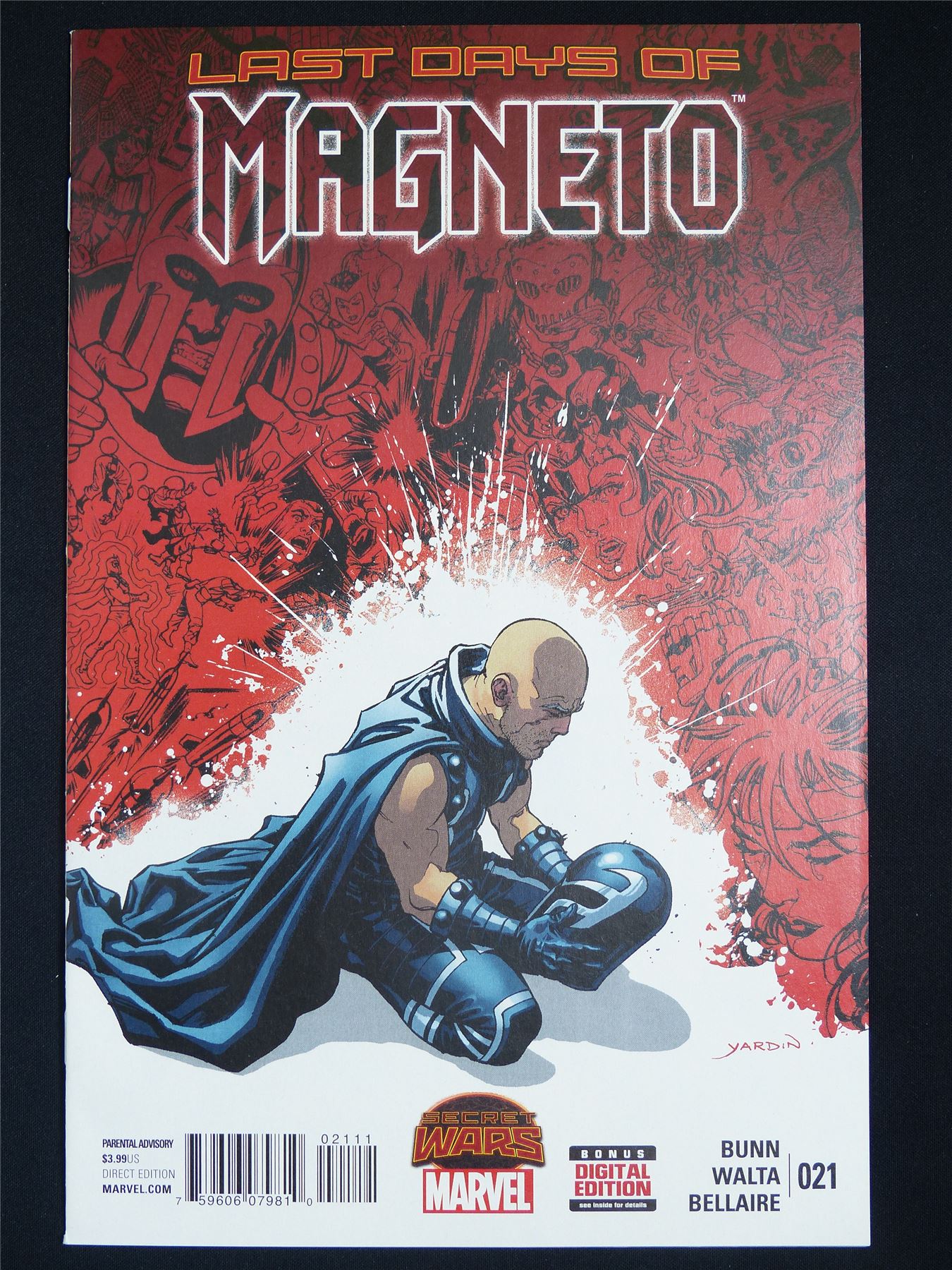 Last Days of MAGNETO #21 - Marvel Comic #4B4