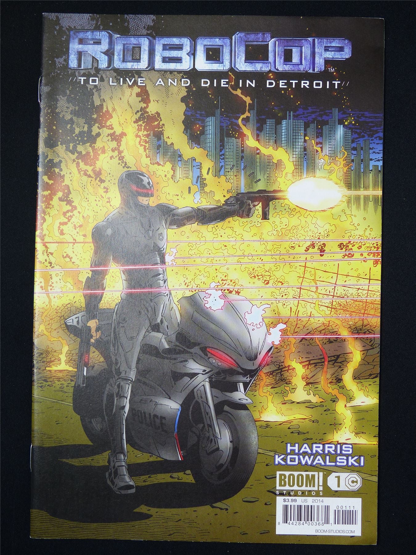 ROBOCOP To Live and Die in Detroit #1 - Boom! Comic #2FB