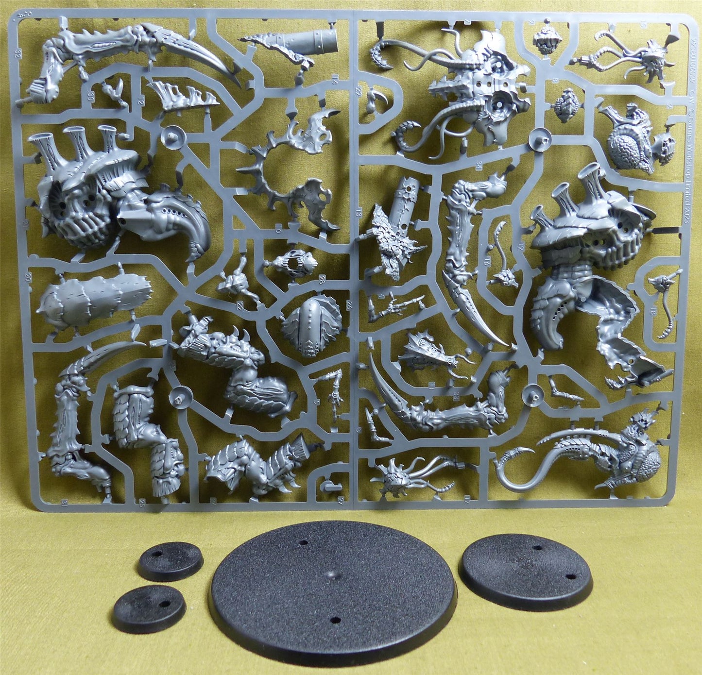 Screamer Killer & Neurotyrant complete sprue - Tyranids -  Warhammer 40K #321