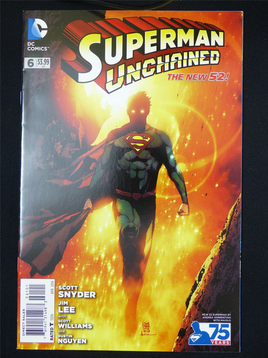 SUPERMAN Unchained #6 - DC Comic #2DQ