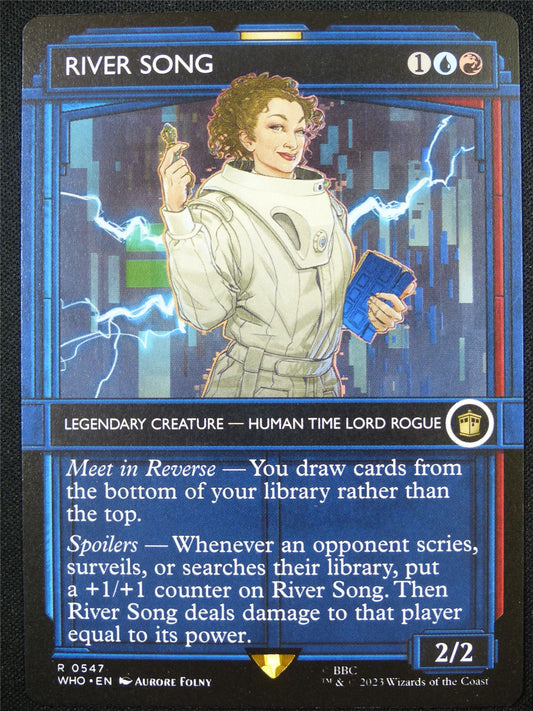 River Song Showcase - WHO - Mtg Card #6V
