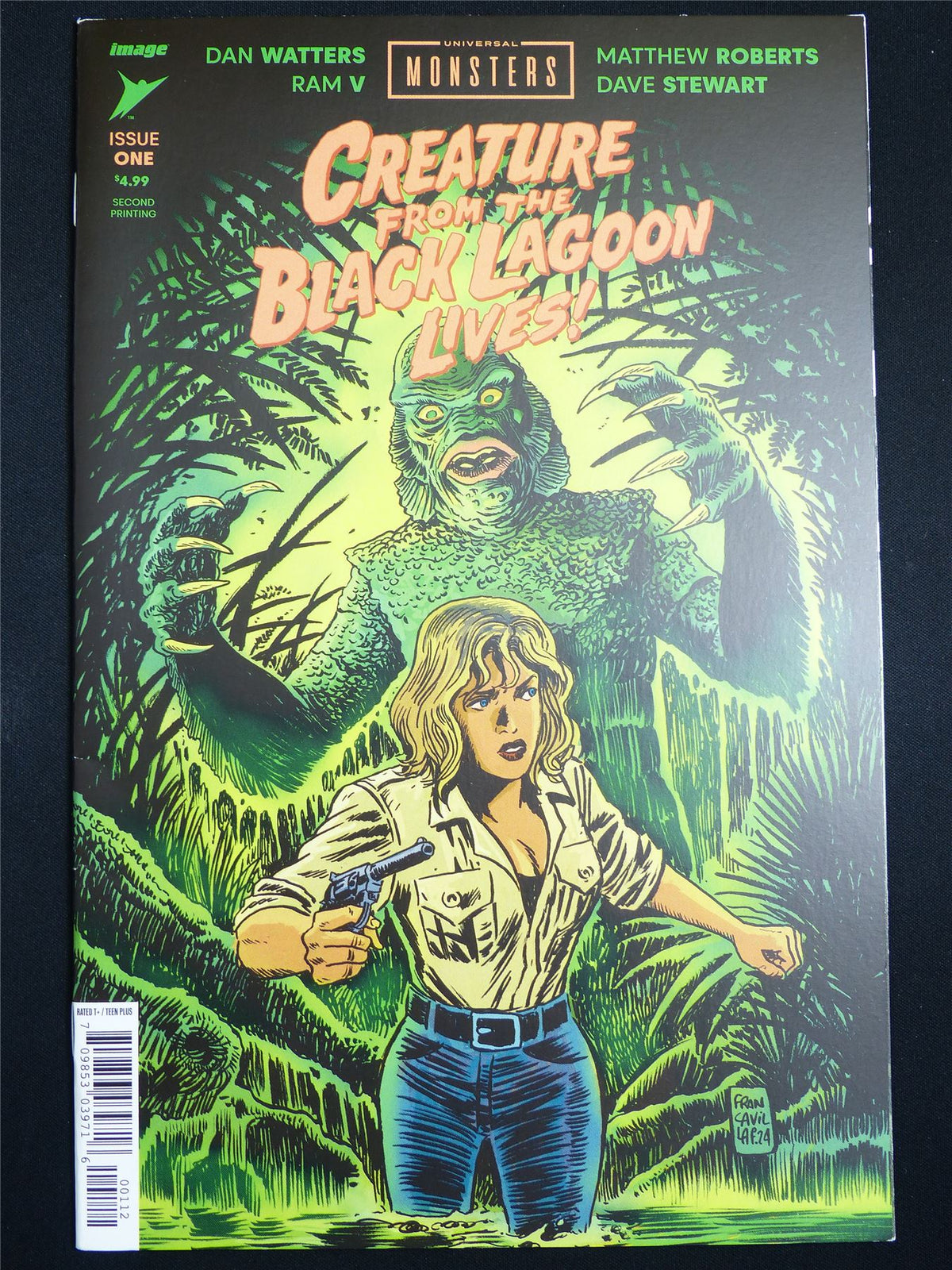 UNIVERSAL Monsters: Creature From the Black Lagoon Lives! #1 Cvr A - Image Comic #4WY