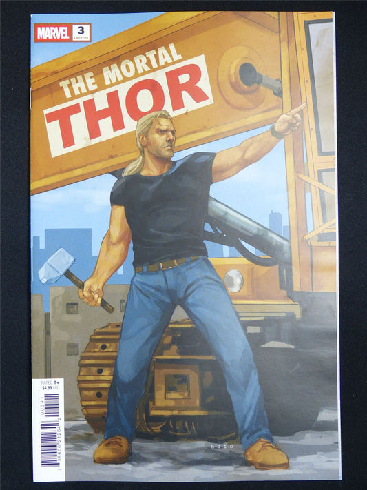 The Mortal THOR #3 Variant - Marvel Comic #5X7