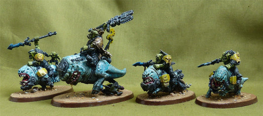 Squighog Boyz painted - Orks - Warhammer 40K #50F